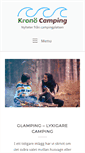 Mobile Screenshot of kronocamping.se