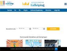 Tablet Screenshot of kronocamping.com